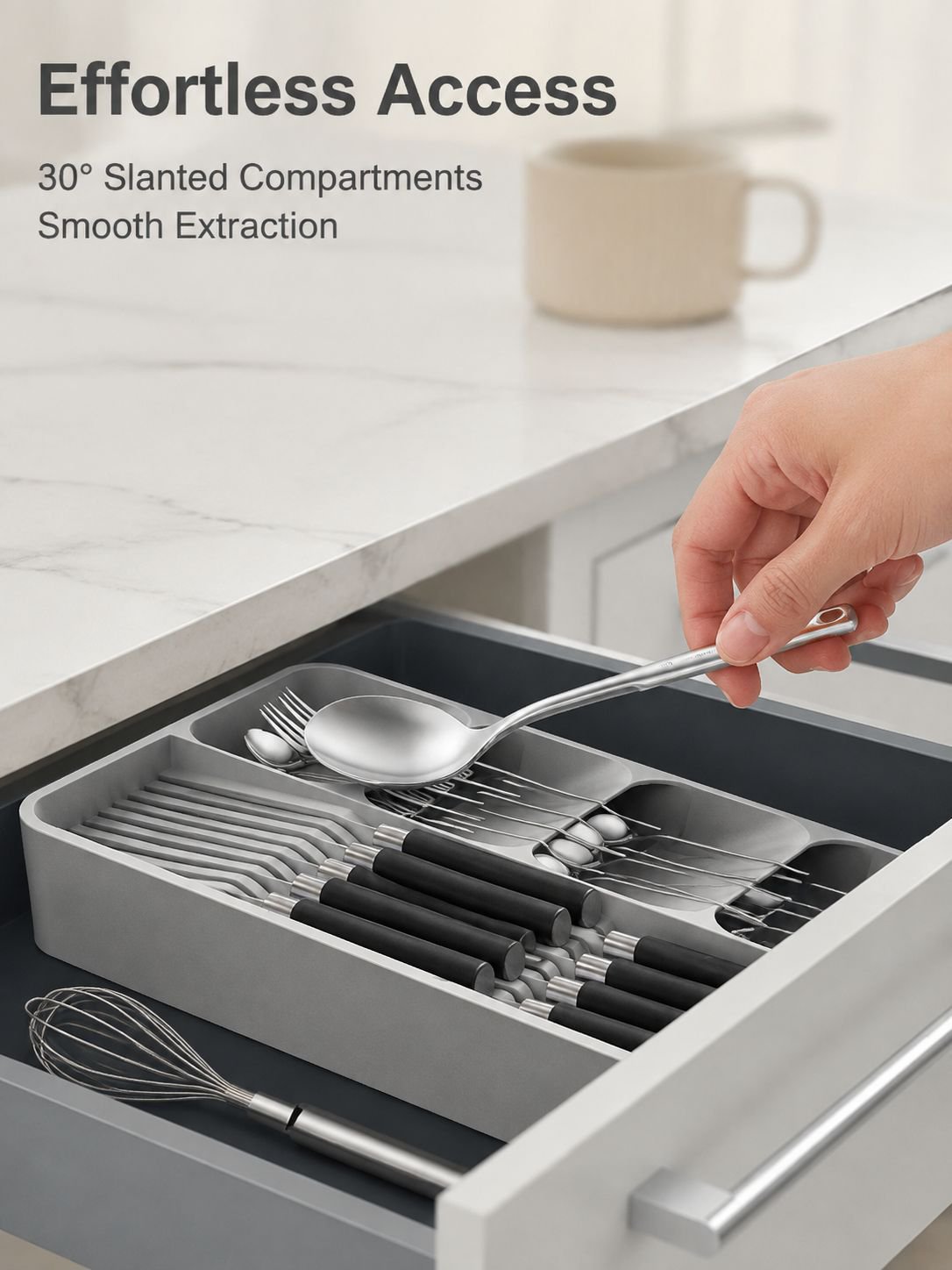 Organizer for Kitchen Drawer Cutlery