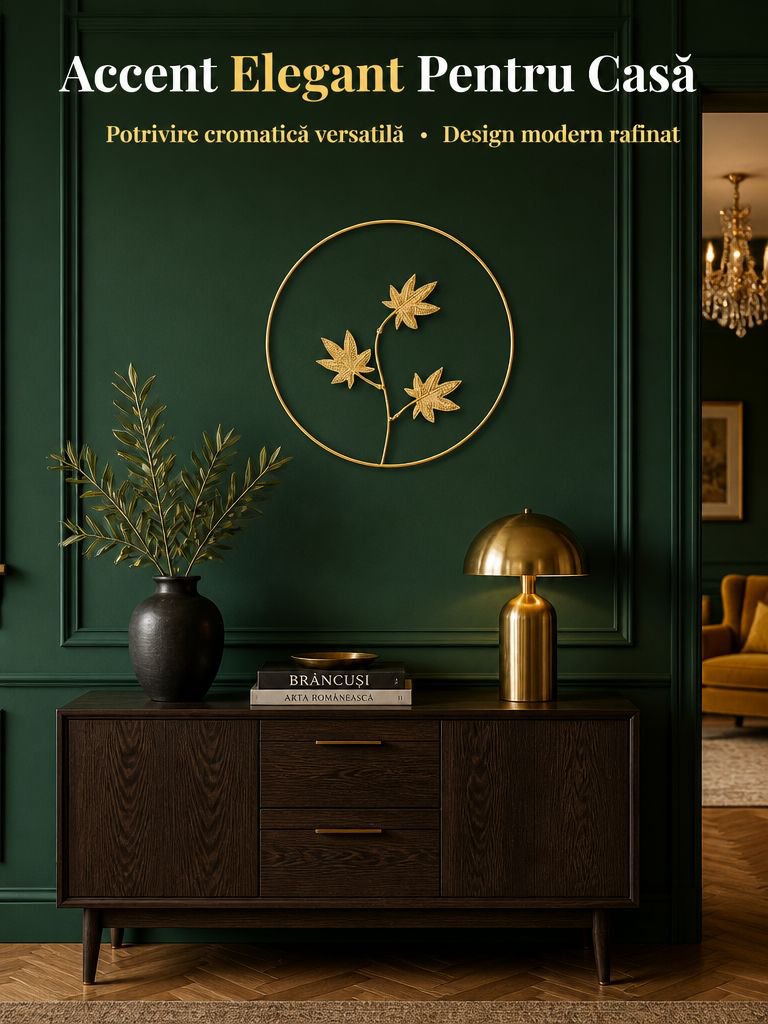 Decor de perete din fier forjat