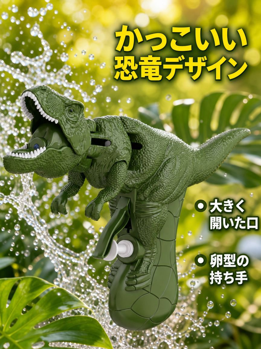 漫画の恐竜水鉄砲おもちゃ