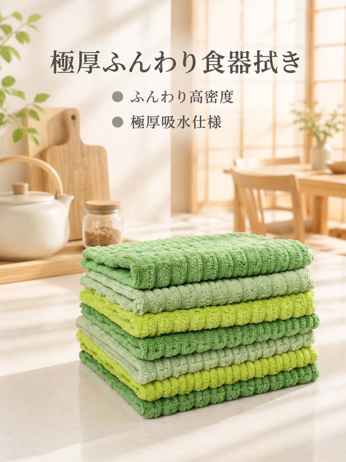 竹节绒洗碗布珊瑚绒抹布