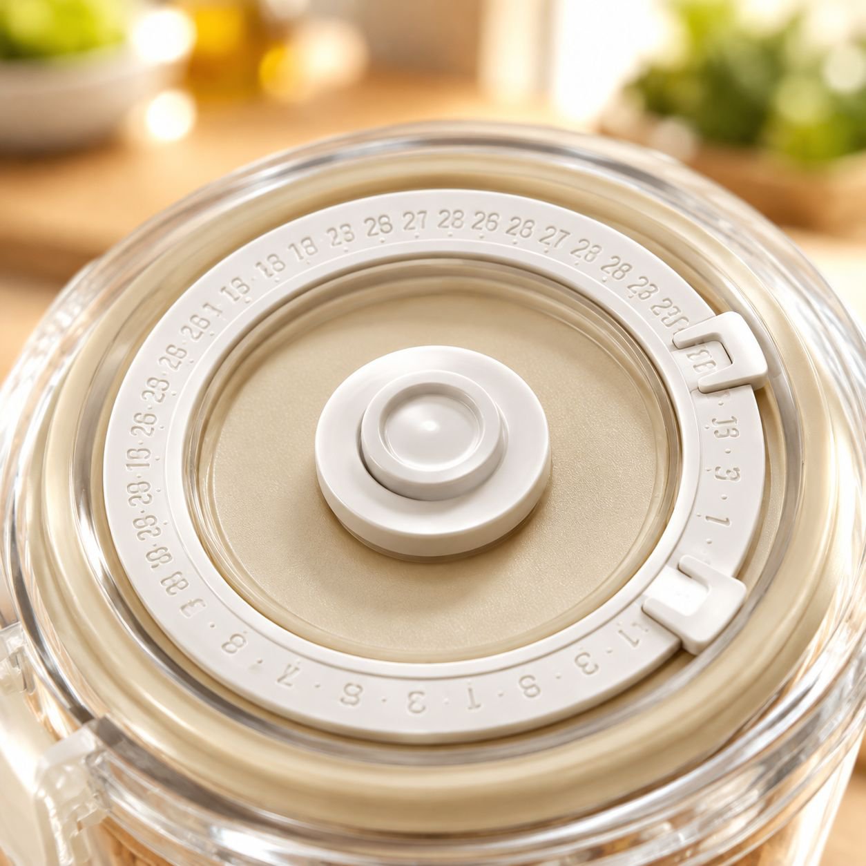 Bote multifuncional hermético para granos de café y té