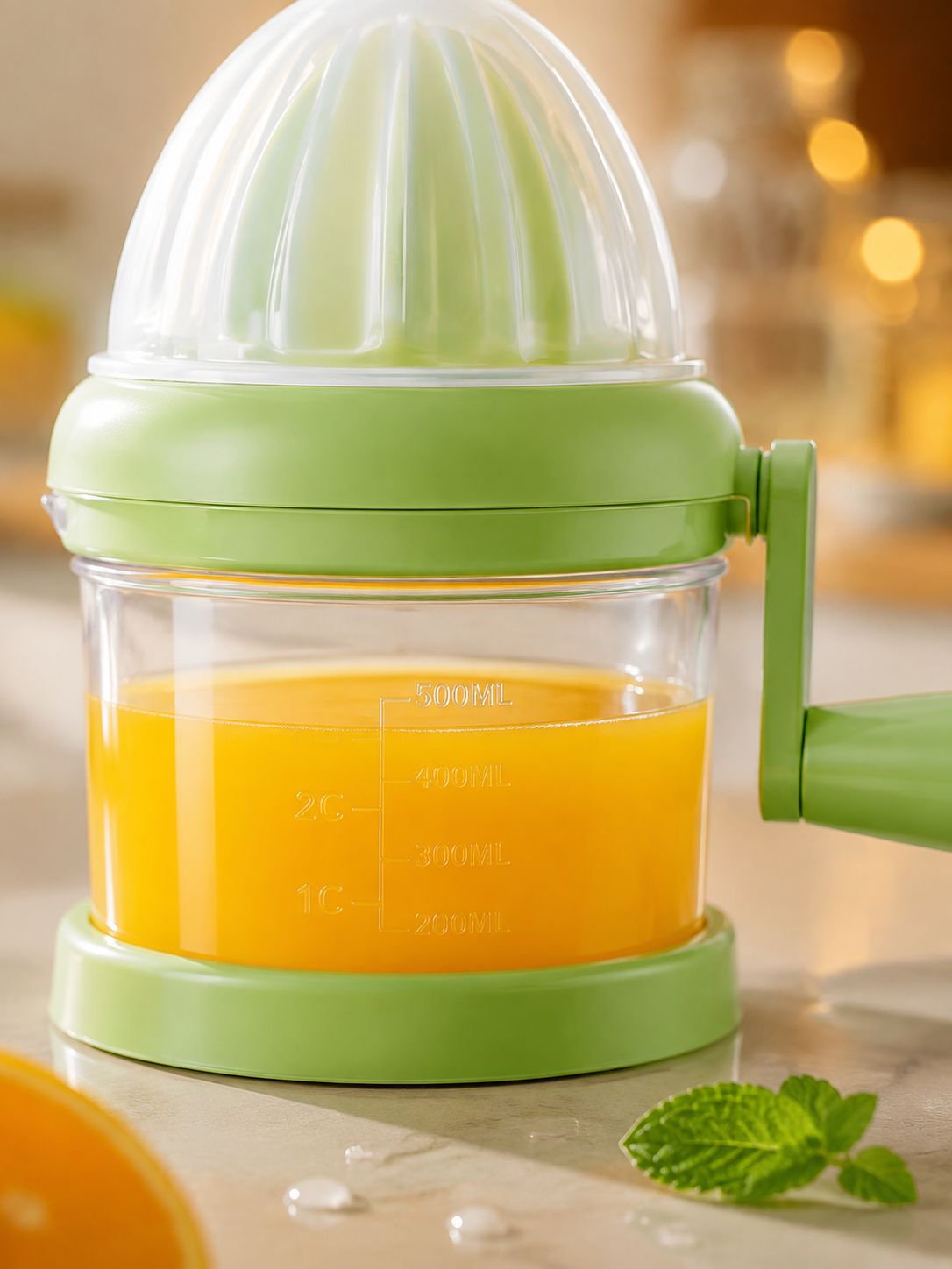 Obtén jugo fresco de limón y naranja con este exprimidor