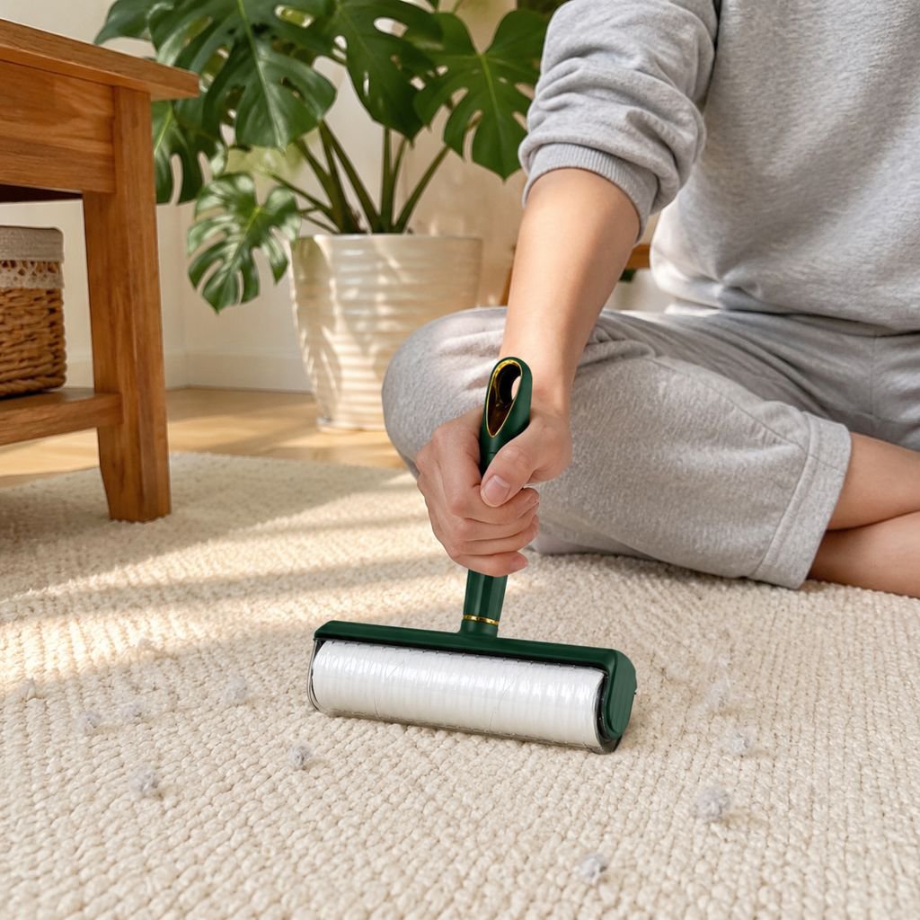 New Luxury Lint Roller for Home Use, Large Size, Removes Lint from Clothes and Pets
