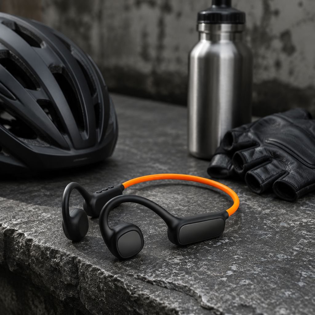 2025 neue leuchtende Luftleitung Bluetooth-Kopfhörer