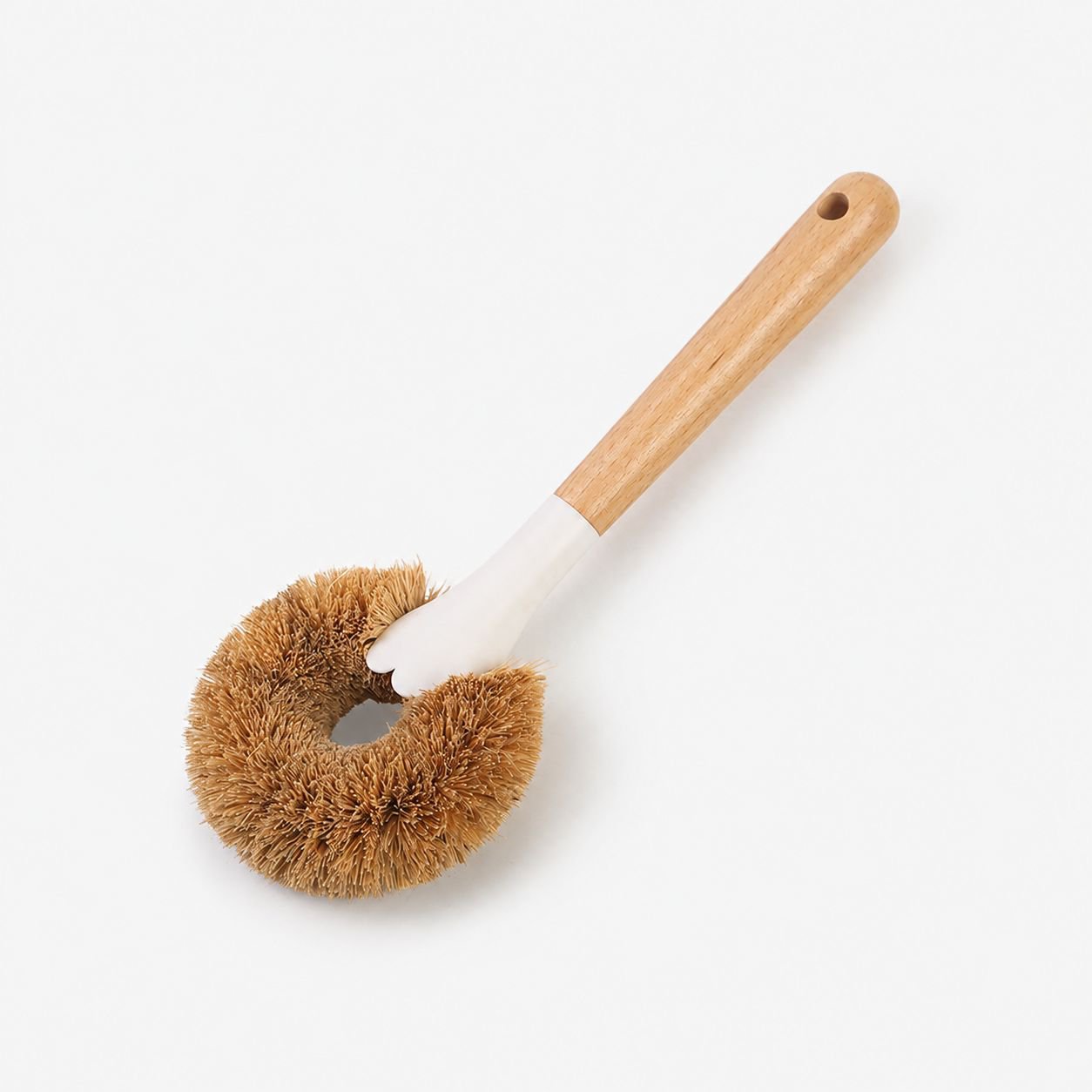 Heavy-Duty Coconut Shell Cleaning Brush