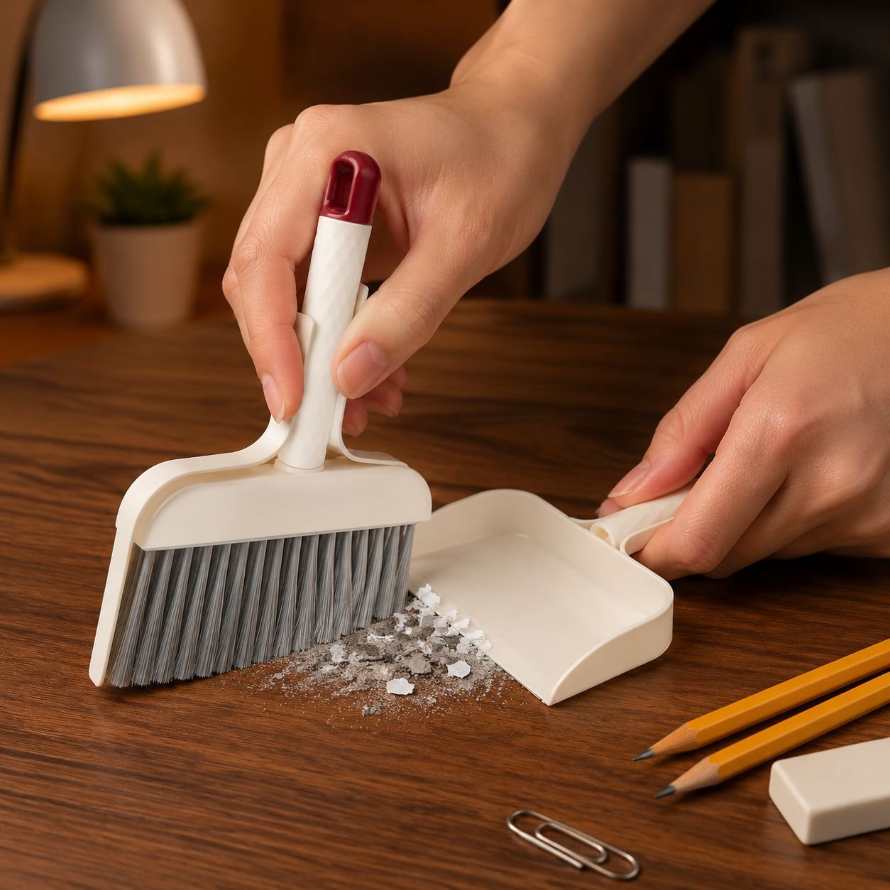 Multi-purpose Mini Brush Set for Desktop, Keyboard, Windowsill, and Pet Cleaning