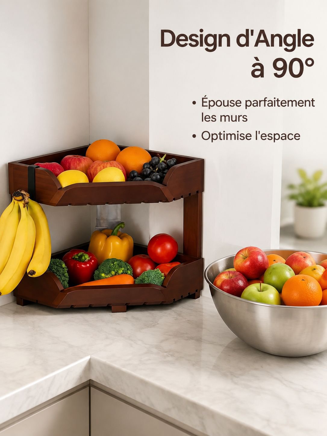 Organisateur de snacks pour garder les collations à portée de main
