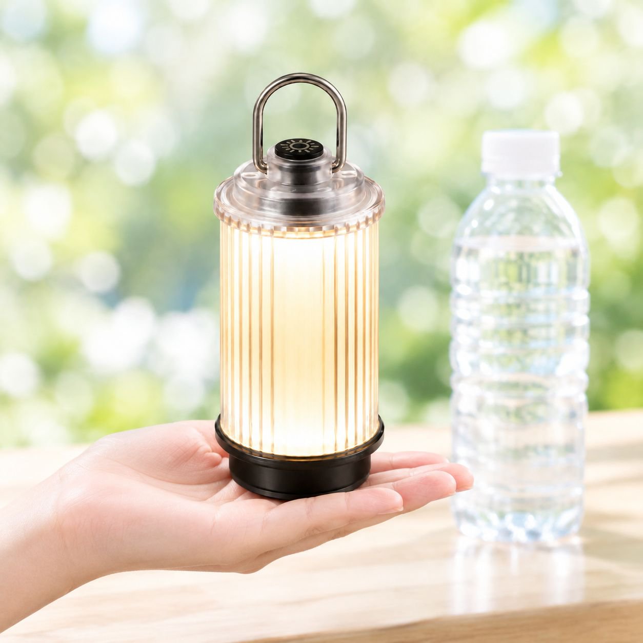 Khonsu S3 ミニLEDテントランプ 透明多用途充電キャンプ照明ランプ