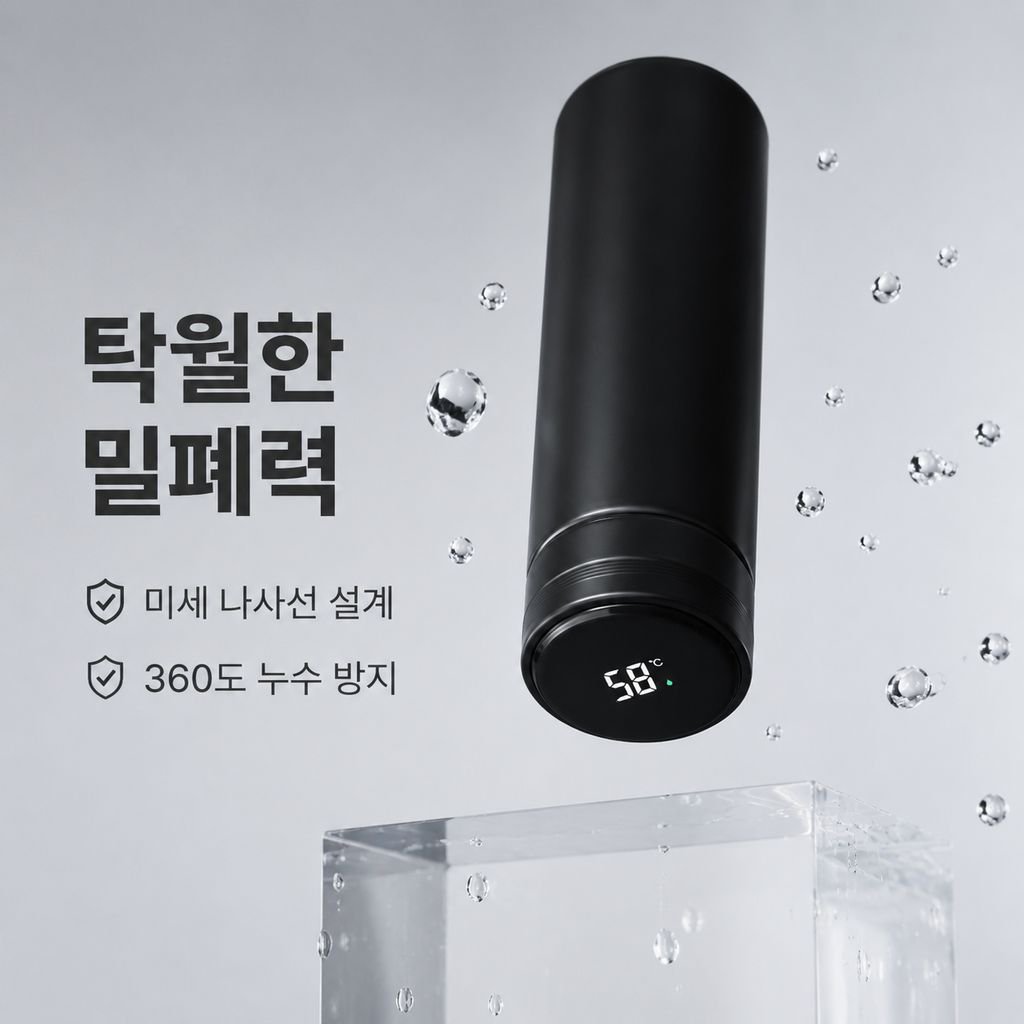 휴대용 304 스테인리스 스마트 보온컵