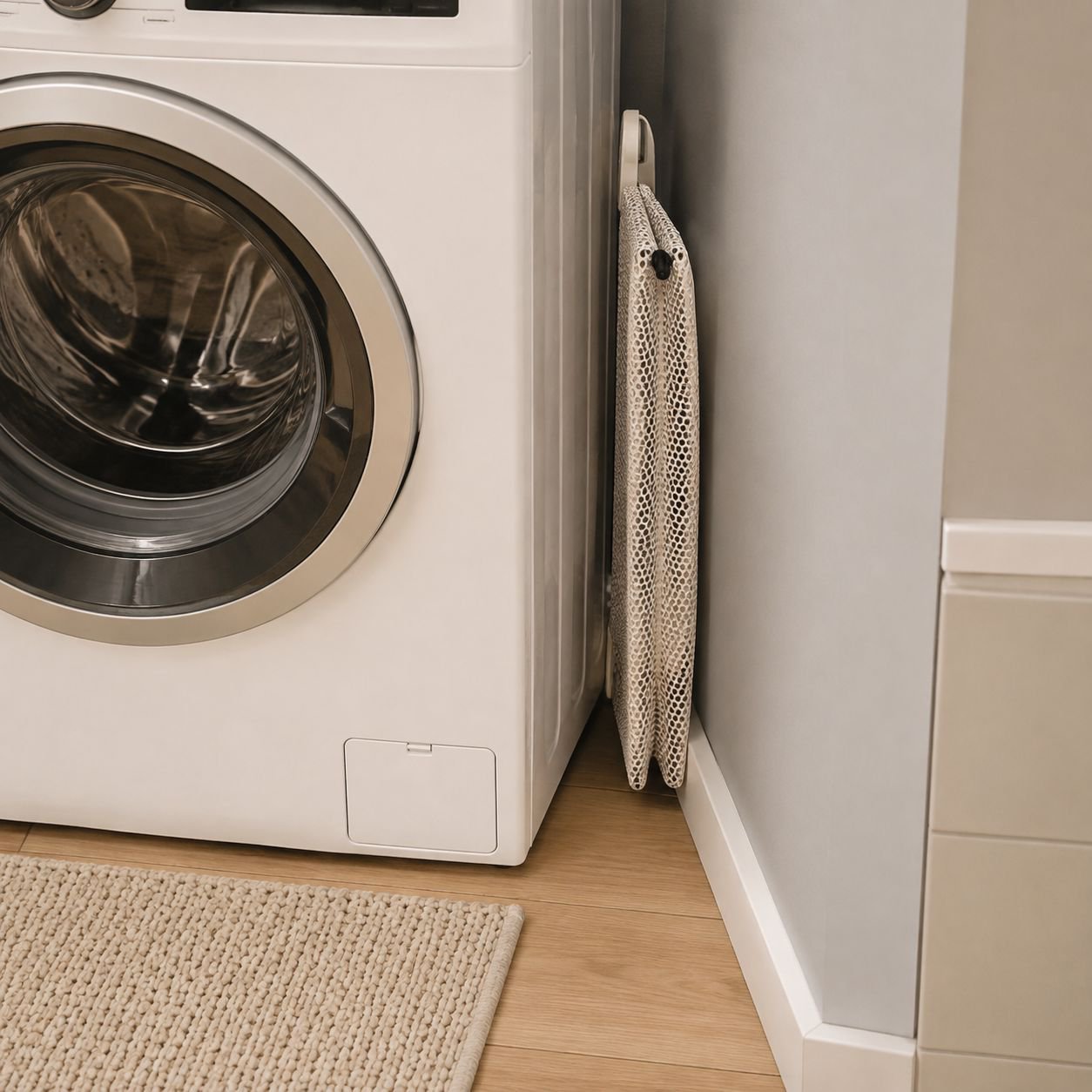 Easy to install laundry basket with suction cups