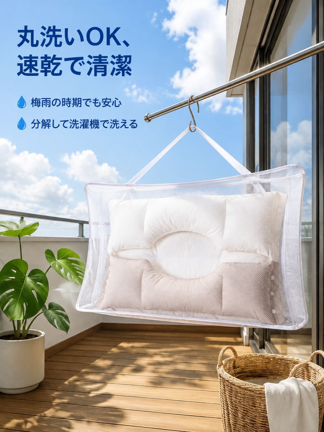 ３in１頚椎サポート枕