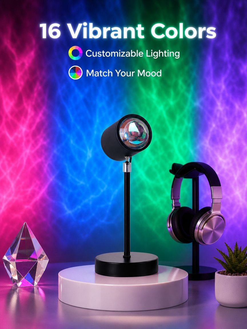 Wave pattern indoor decorative light