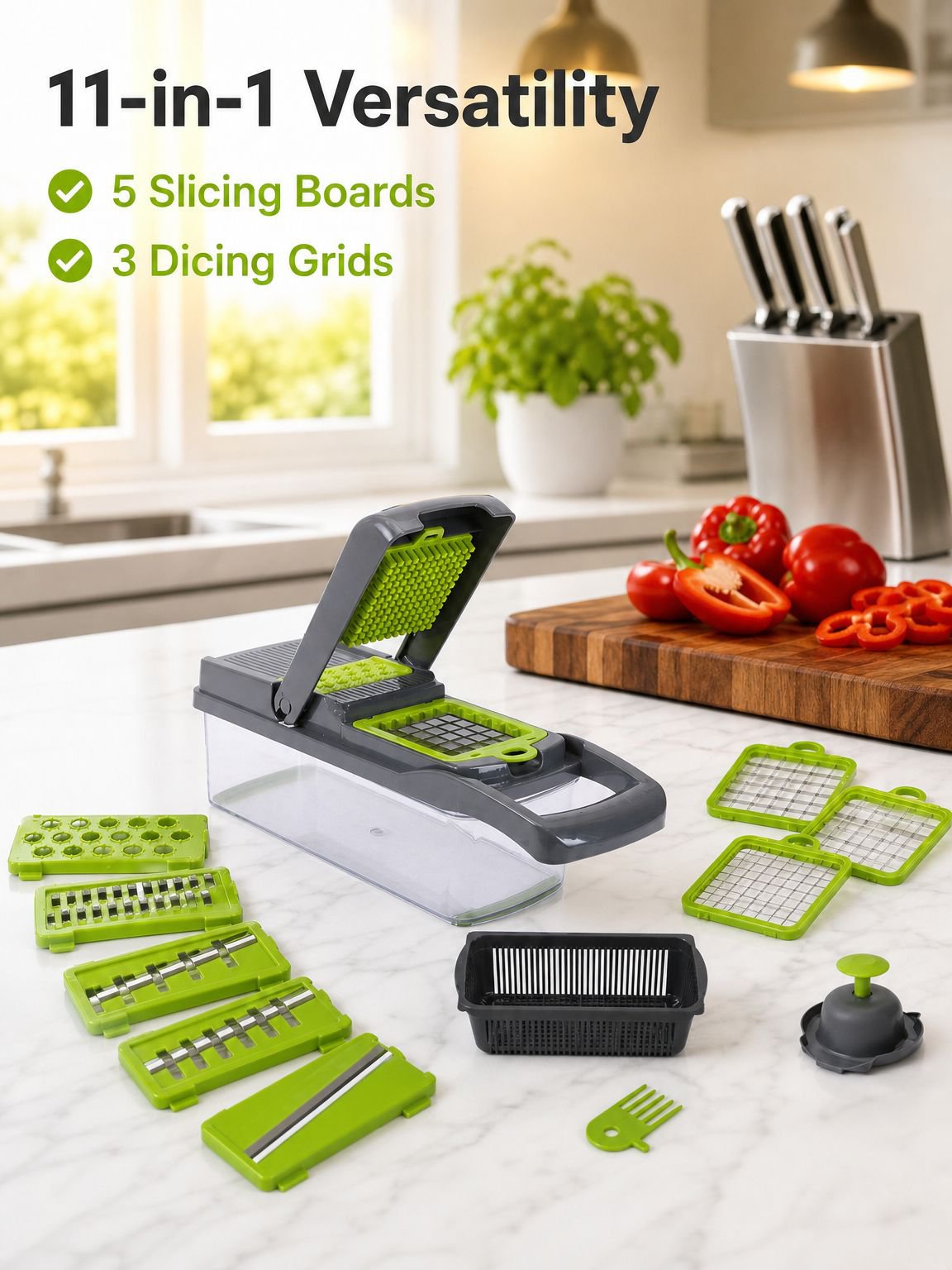 Multi-purpose Vegetable and Fruit Slicer