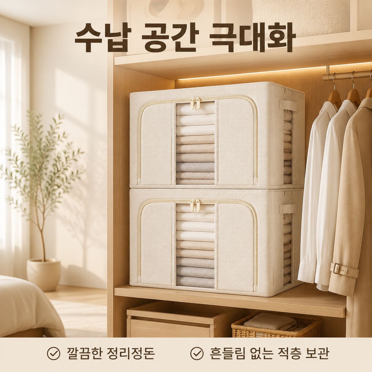 다기능 의류 정리함