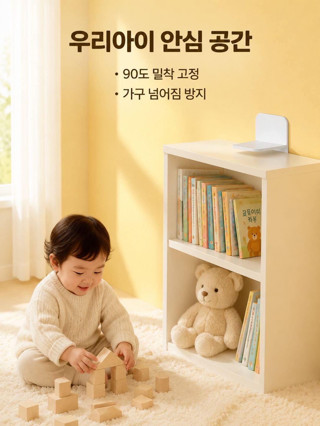 가구 전도 방지 및 내진 고정 장치