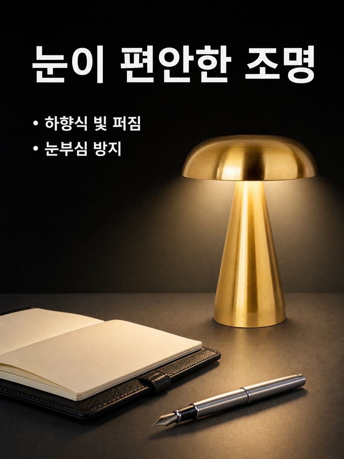 휴대용 충전식 무드 데스크 램프