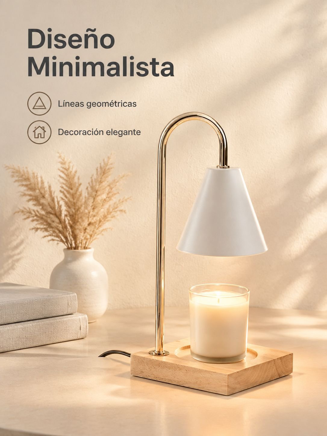Lámpara de vela aromática