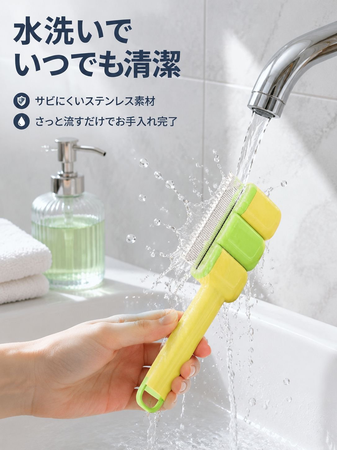 ペットの毛取りコーム