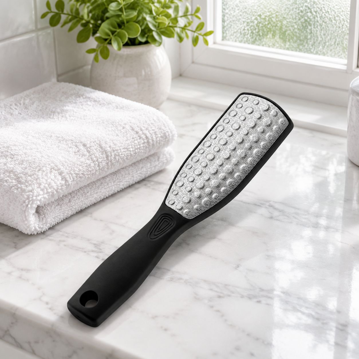 Stainless Steel Double-sided Foot File Skin Care Tool
