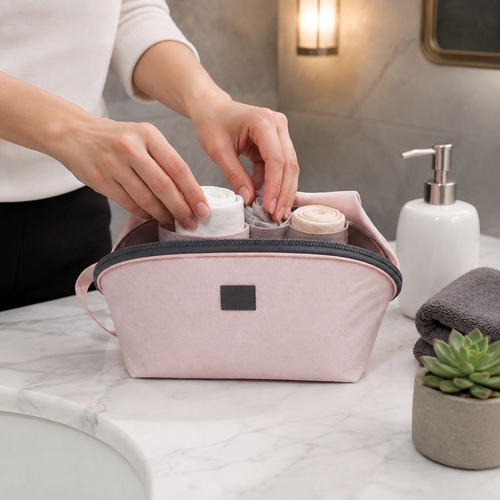 Organizador compacto de ropa interior para maleta