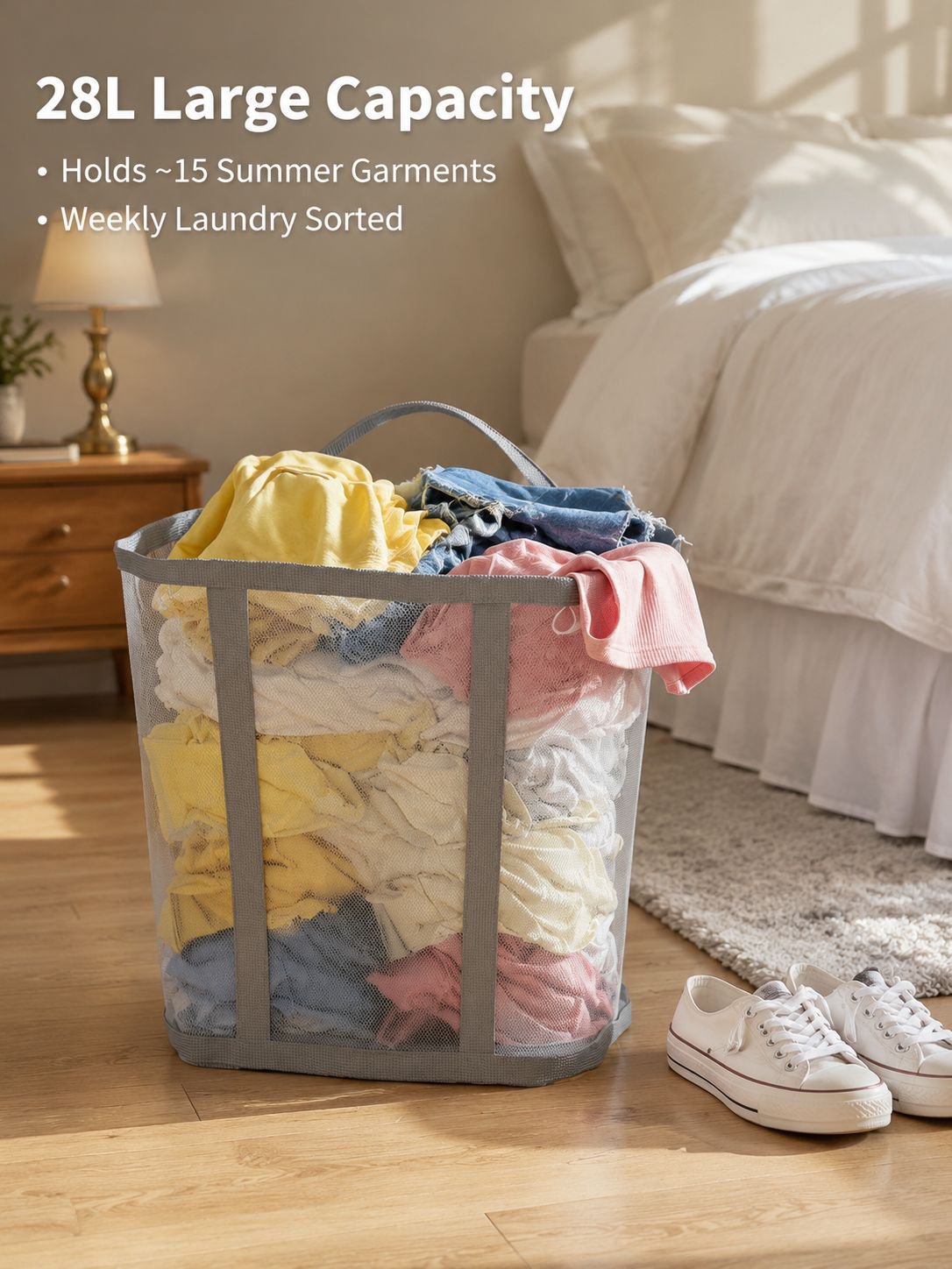 Foldable Laundry Basket Storage