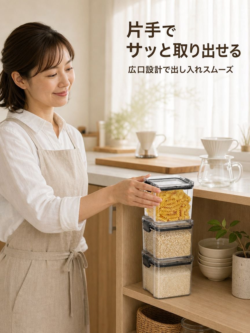 透明な保存容器