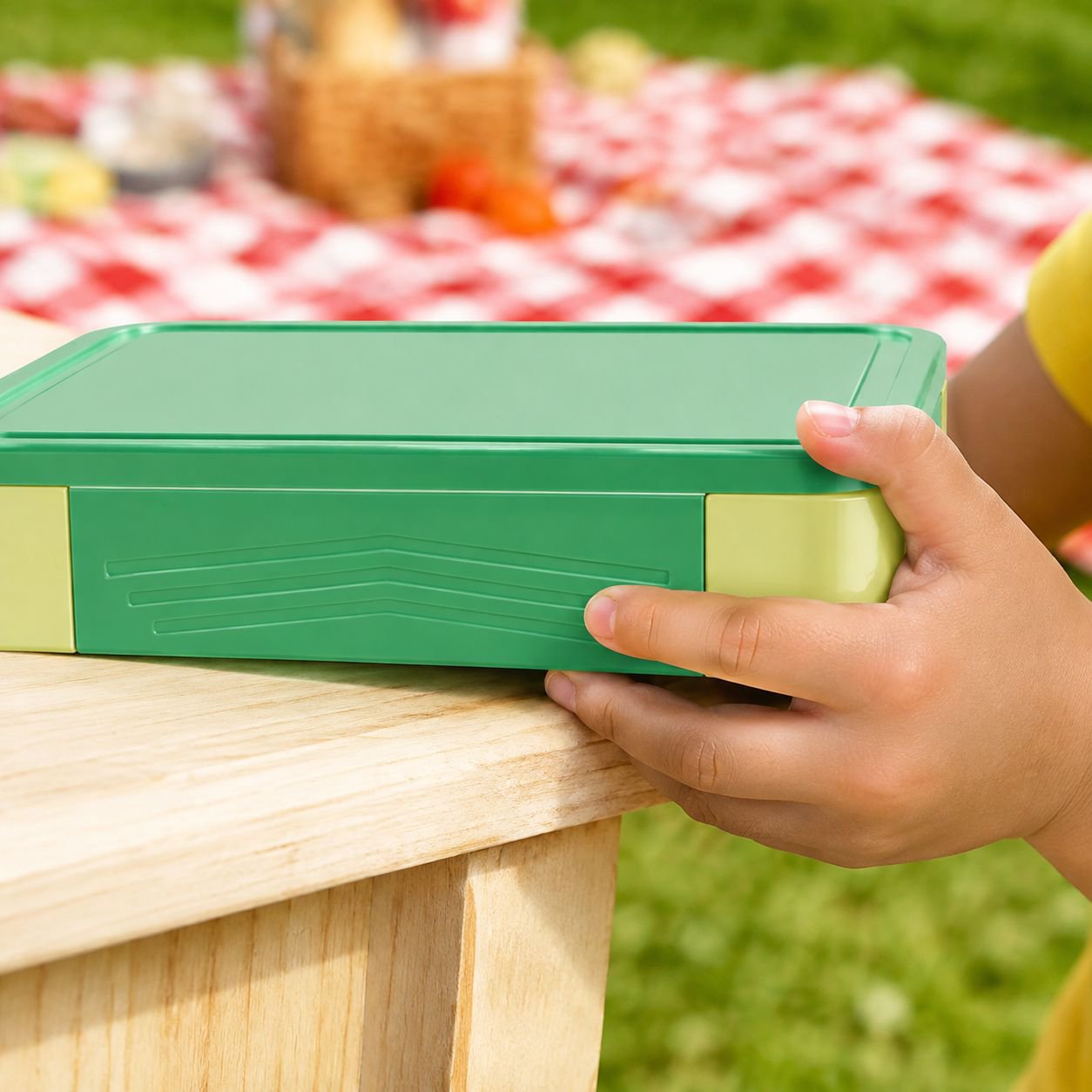 Caja de almuerzo ecológica y fácil de limpiar