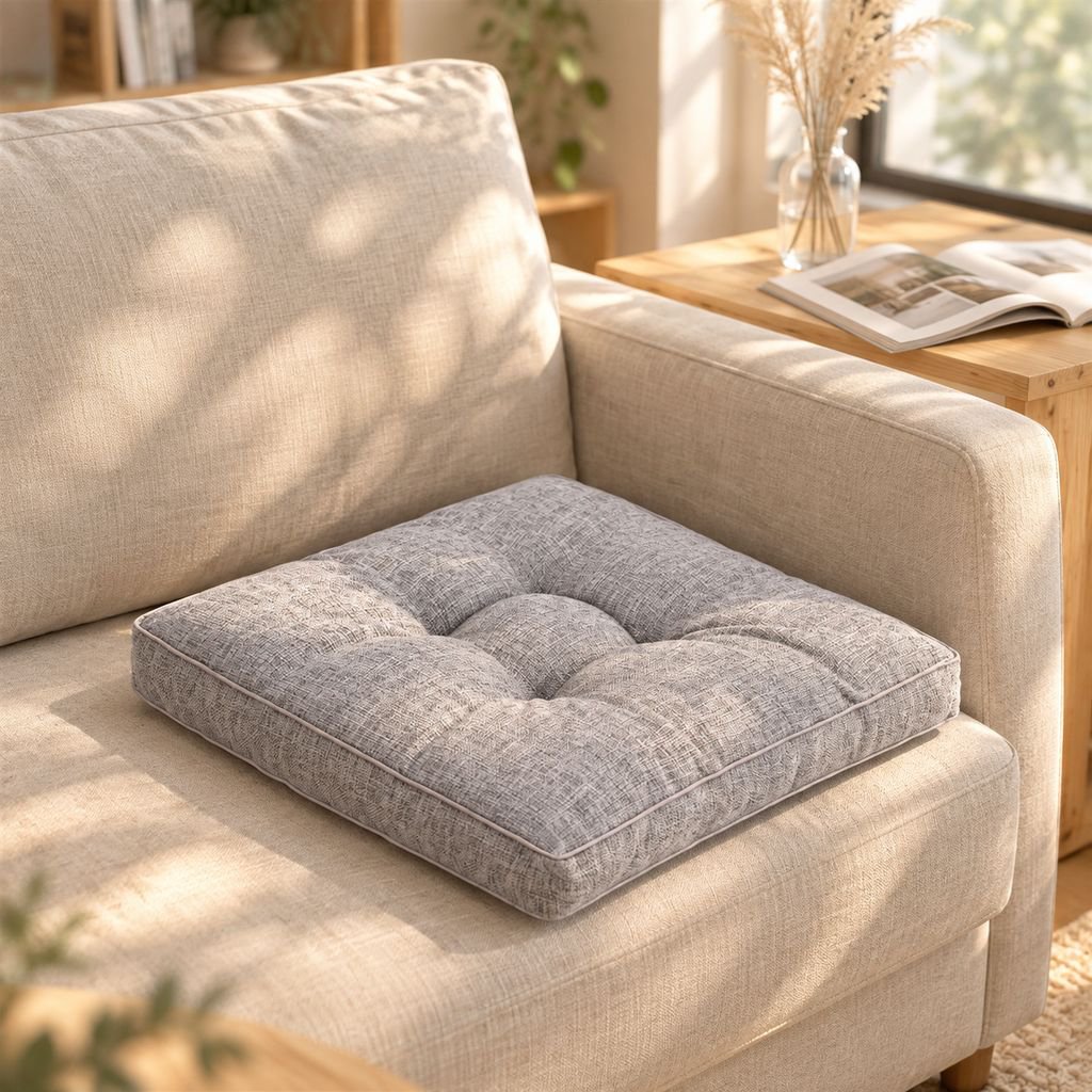 Office Seat Cushion, Thick and Breathable, Ideal for Long Hours
