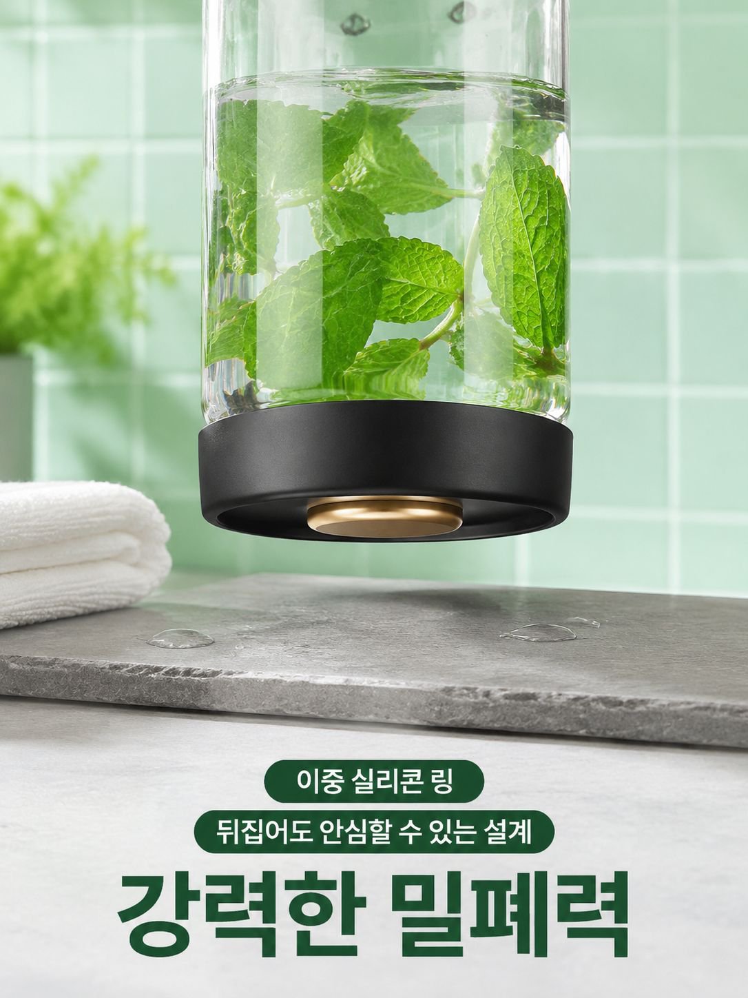 밀폐 유리 보관 용기