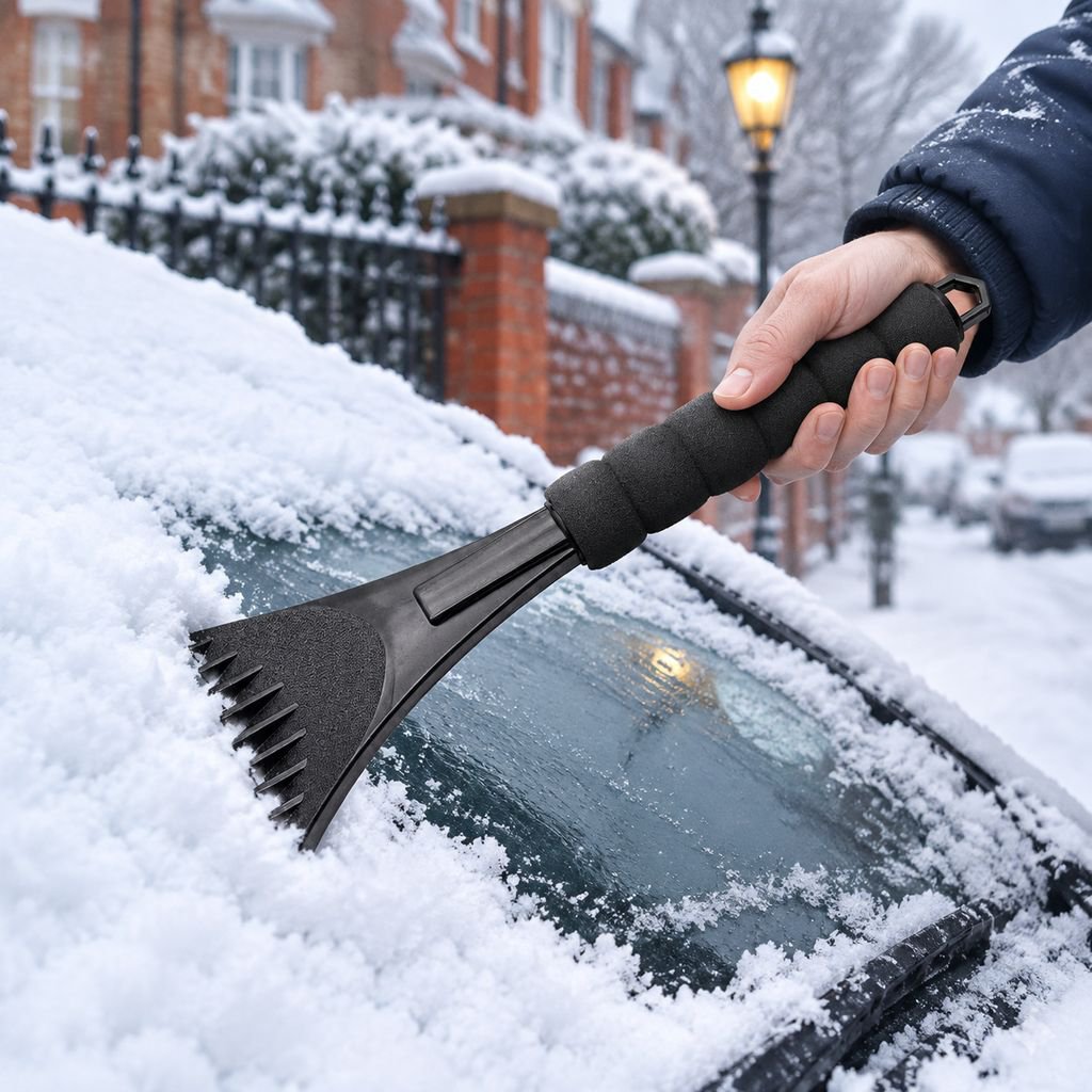Multi-functional Snow and Ice Shovel