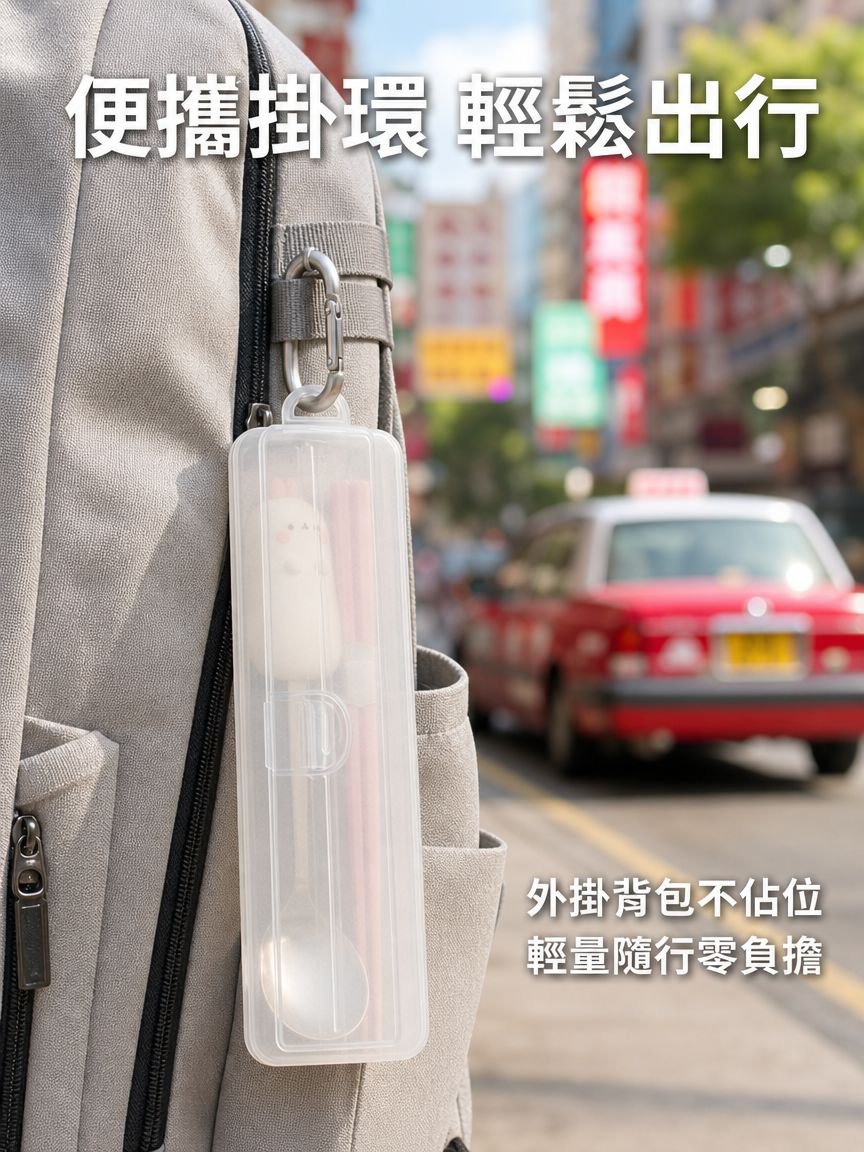 不鏽鋼便攜筷勺套裝