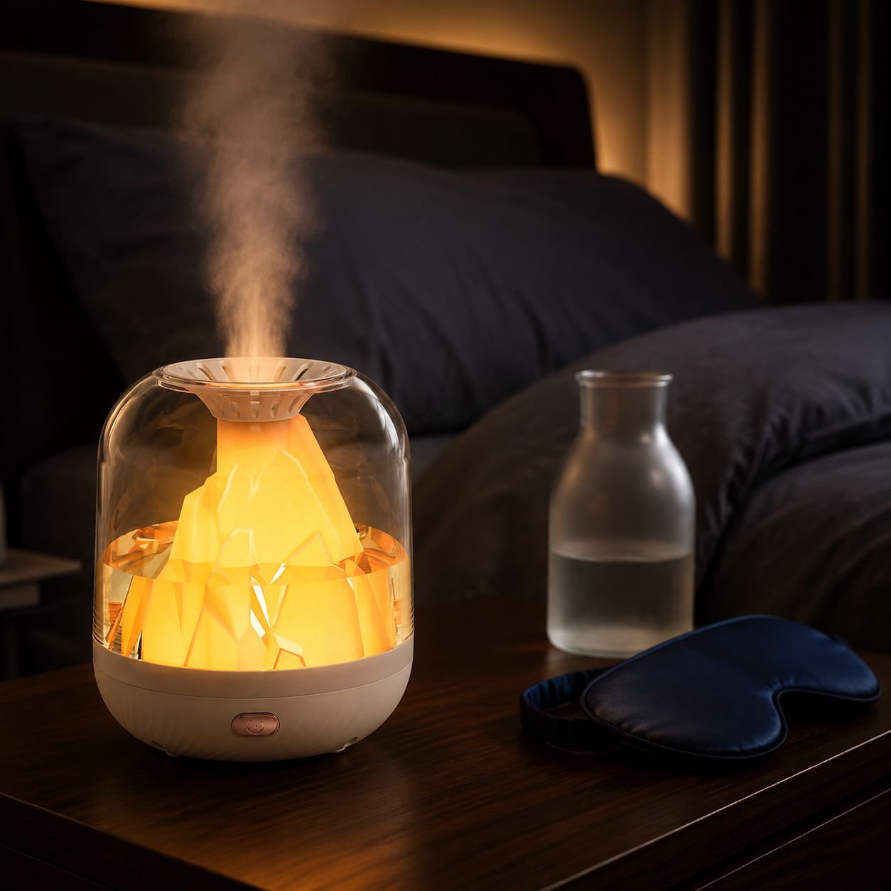 Humidificateur portable de bureau à grand débit de brouillard, spécial bureau