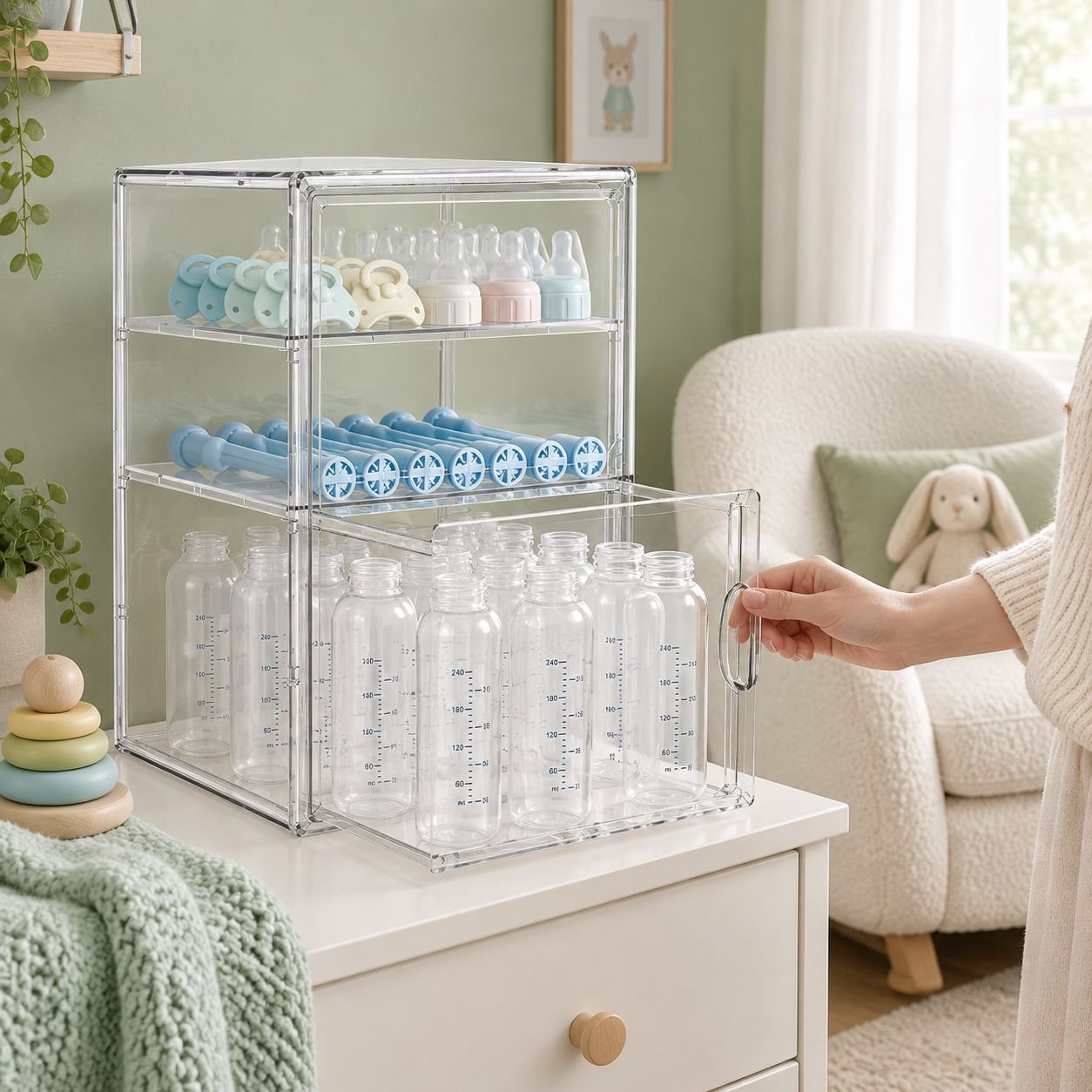 Baby Bottle Storage Box
