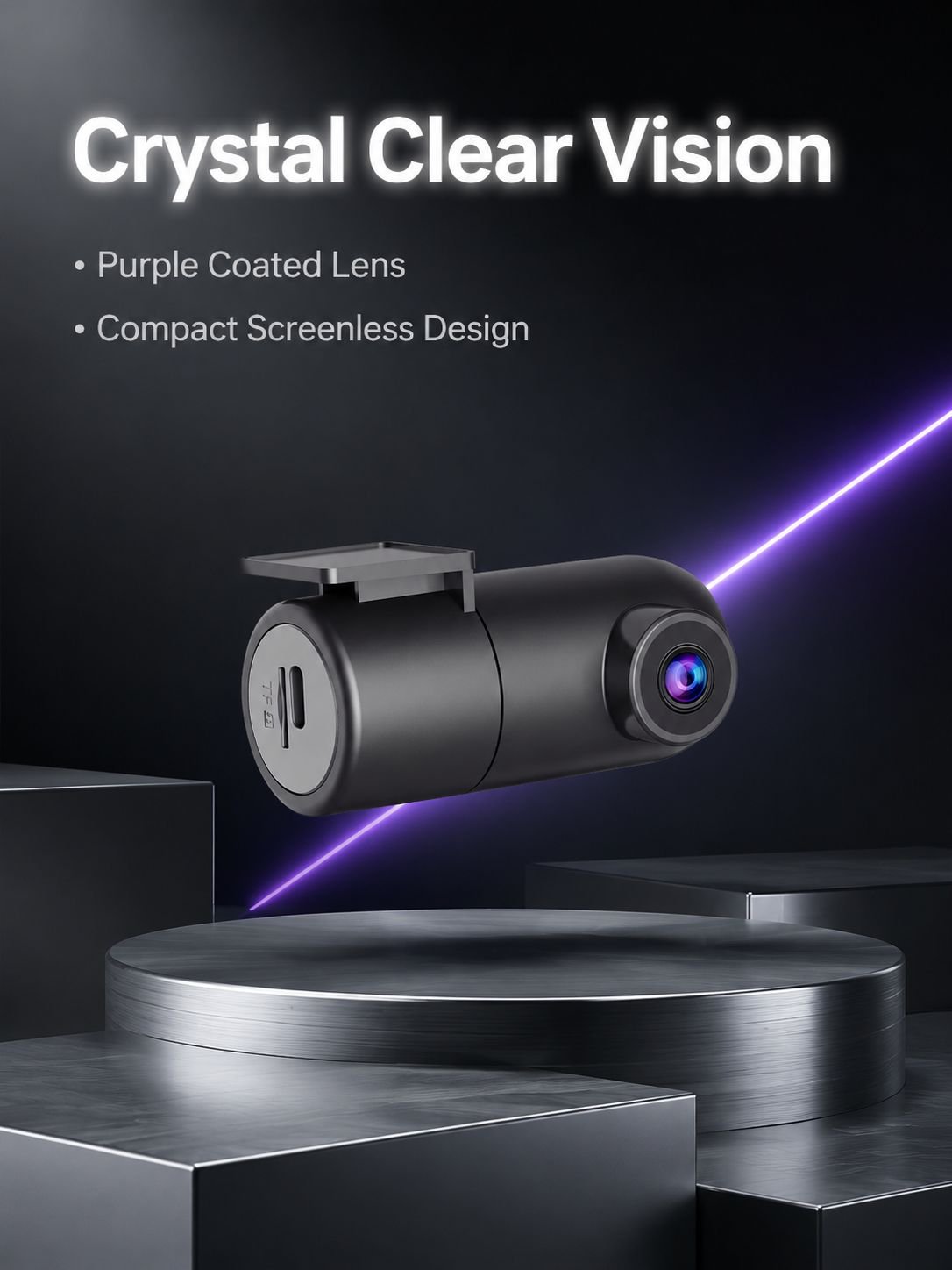 Starlight Night Vision USB High-Definition Car Camera Recorder 