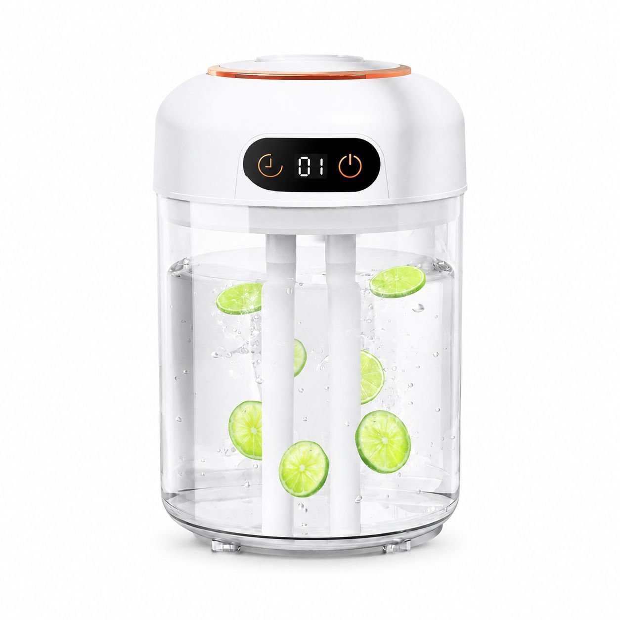 JMY-4.5L 대용량 듀얼 스프레이 무향 타이머 원격 가습기