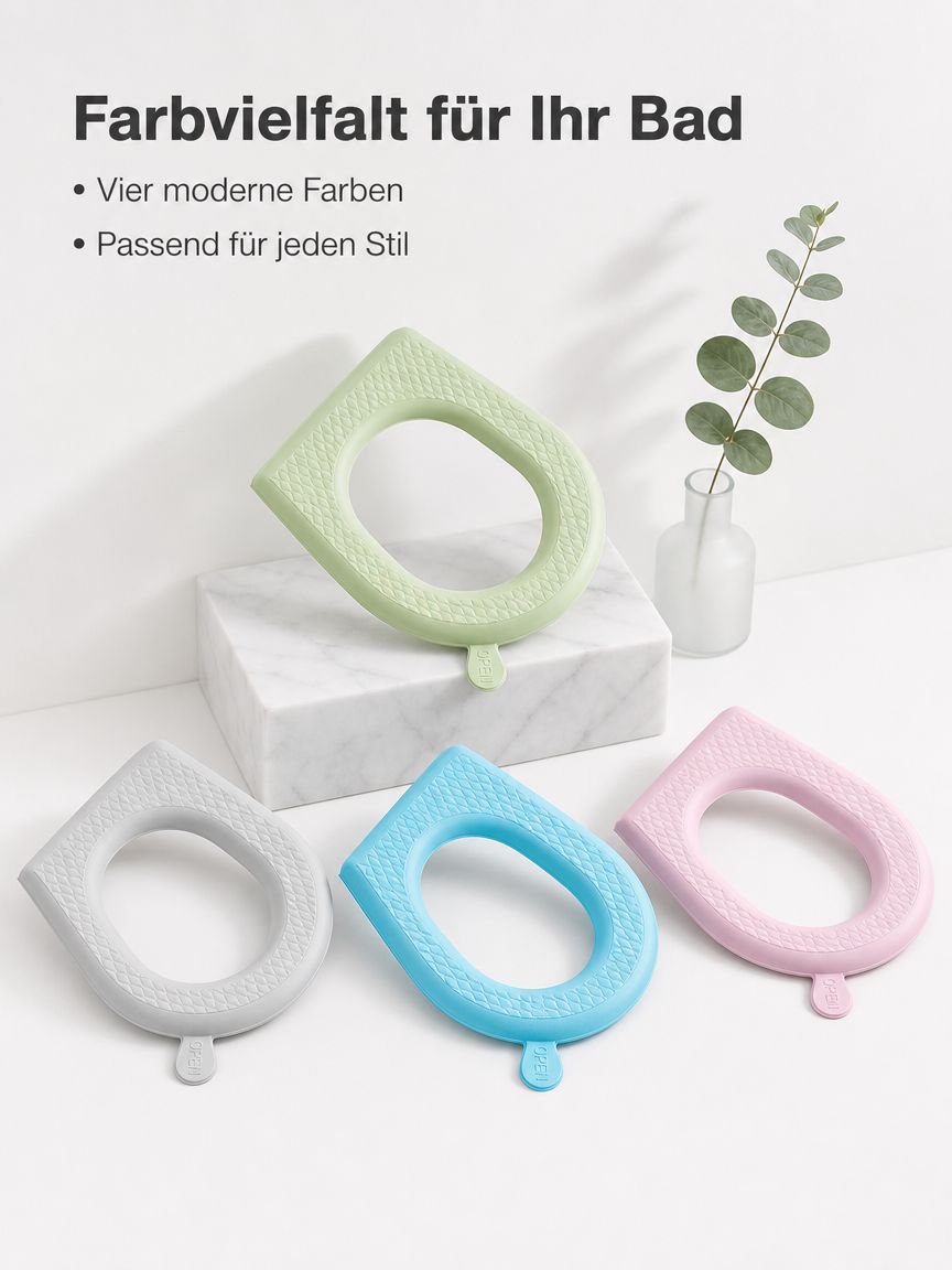 Eva wasserdichtes Toilettensitzkissen Vier Jahreszeiten Universaltoilette Haushalts-Einweg-Toiletten