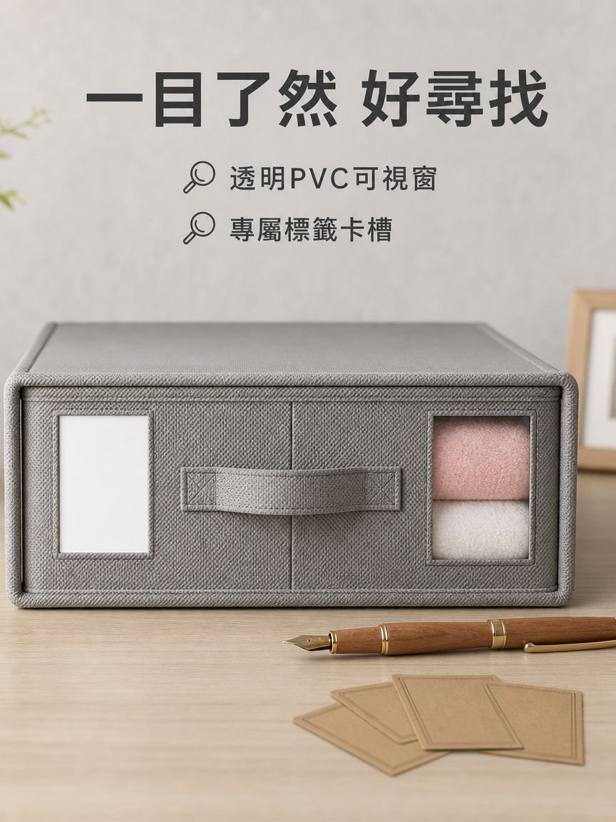 四件套無紡布整理盒