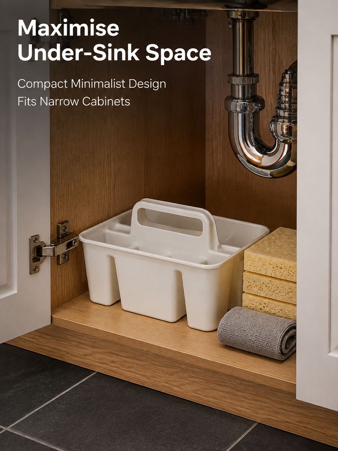 Portable cleaning storage basket, household divider, sundrying basket, desktop storage bin, desktop 