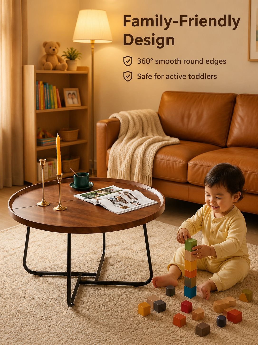 Nordic Light Luxury Coffee Table