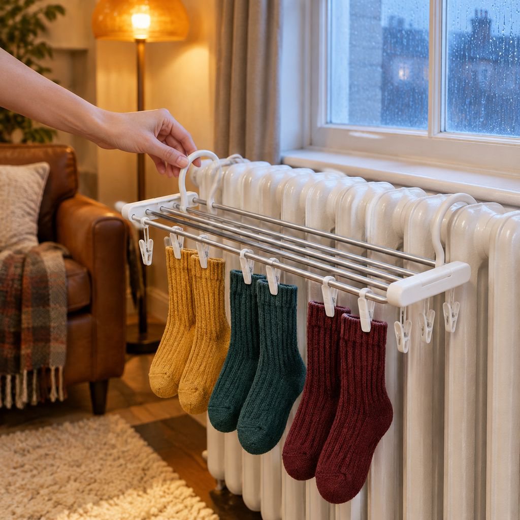 Multifunctional Stainless Steel Telescopic Drying Rack
