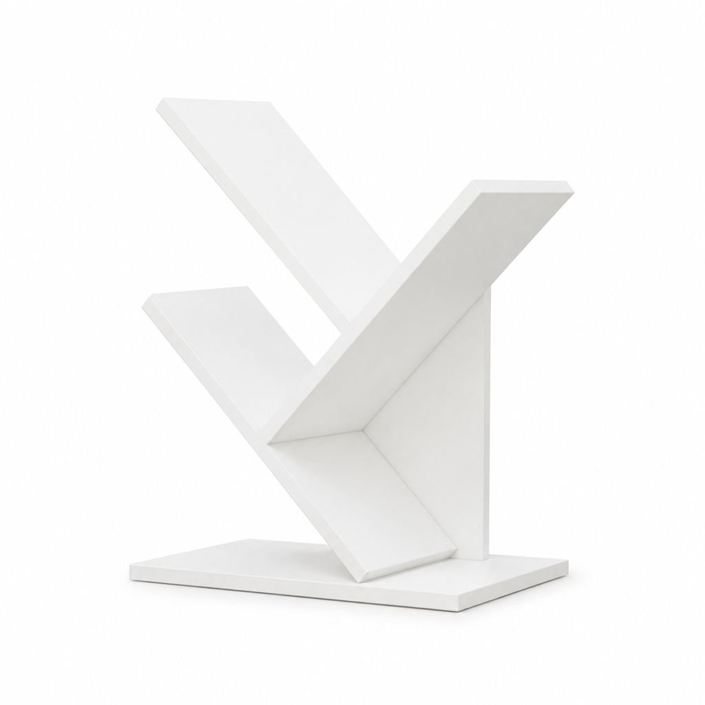 Creative Tree-shaped Wooden Bookshelf, Flexible Storage for Files and Books
