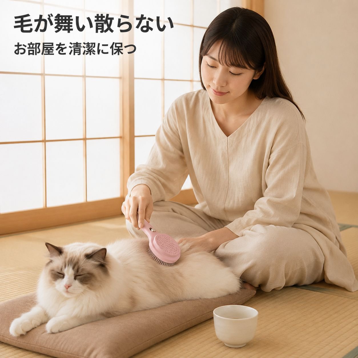 ワンクリックで脱毛できる伸縮式マジックコーム