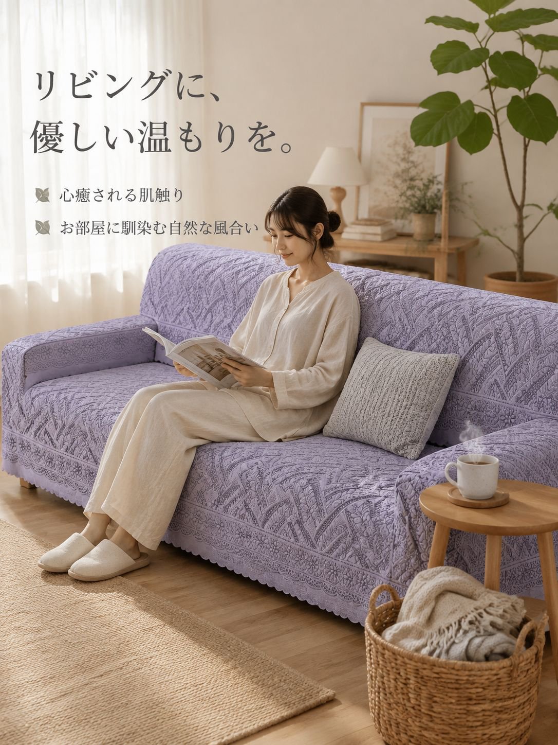 万能カット可能麦穂レースカバー