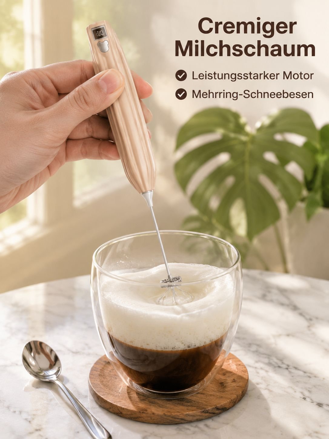 Milchaufschäumer für die Küche