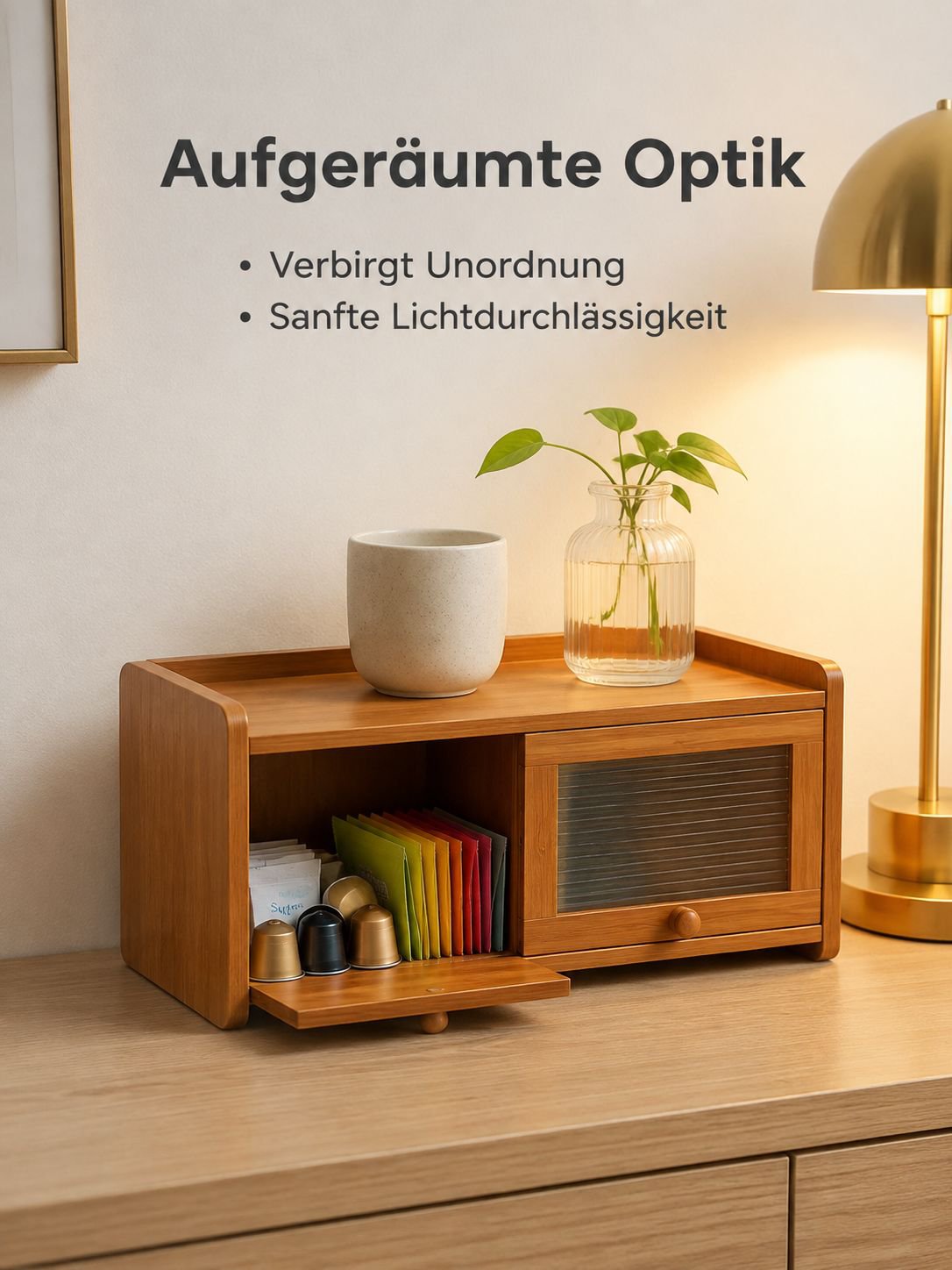 Multifunktionaler Tischbecherhalter aus robustem Material