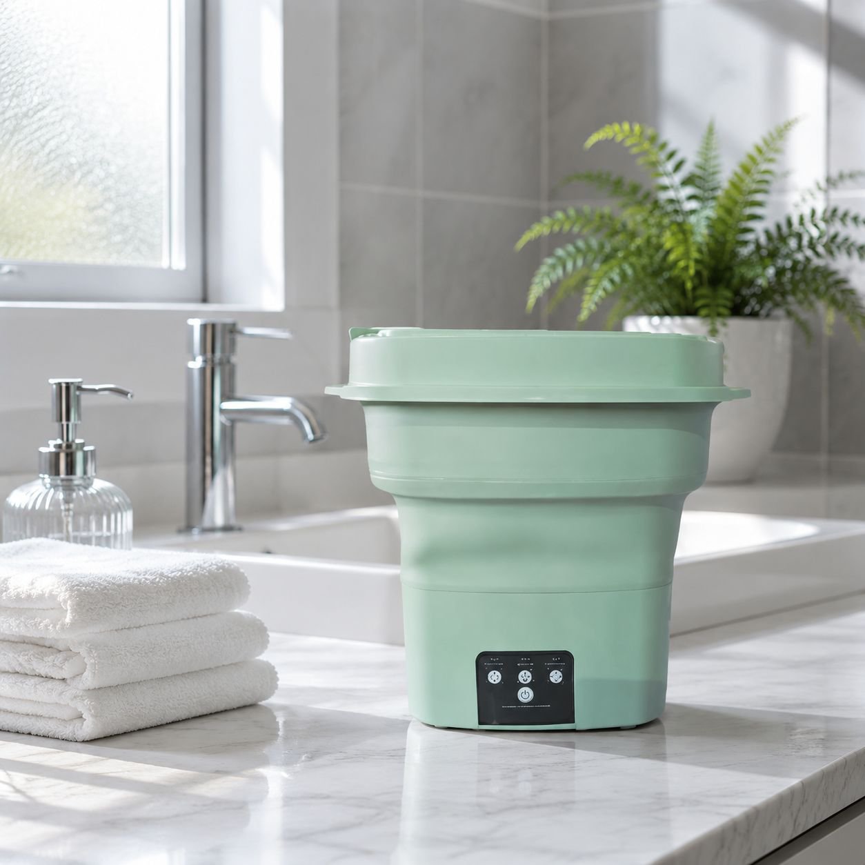 Mini Automatic Folding Washing Machine