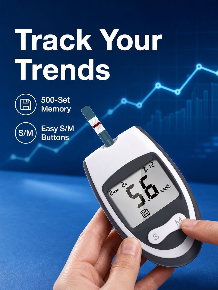 High-Precision Medical Blood Glucose Meter