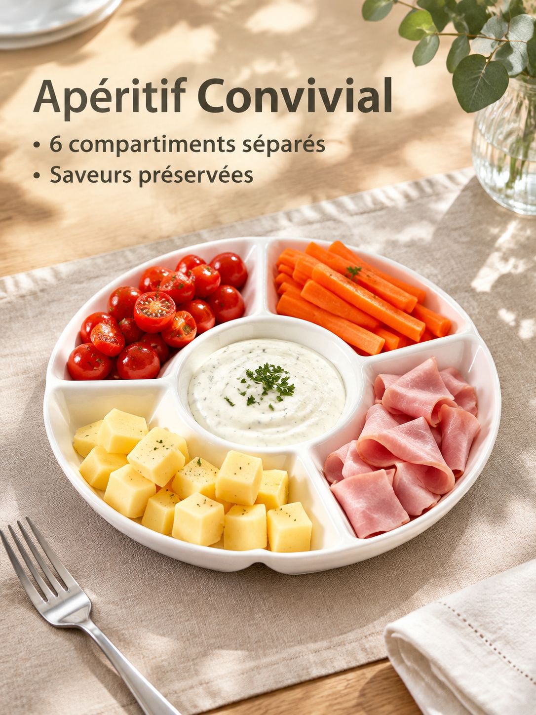 Plateau de légumes variés