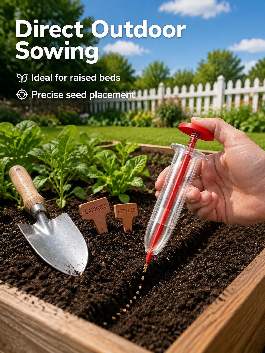 Home Portable Seed Dispenser