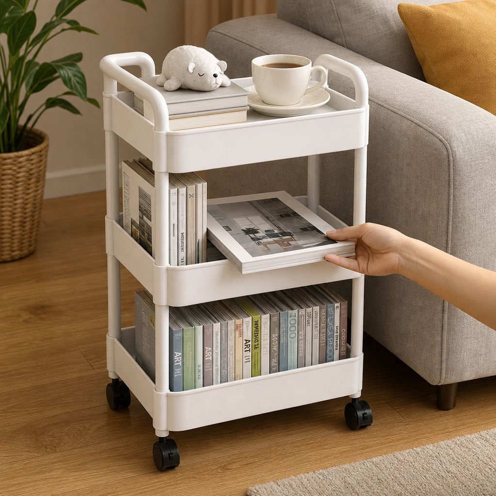 Portable Multipurpose Rack for Efficient Storage